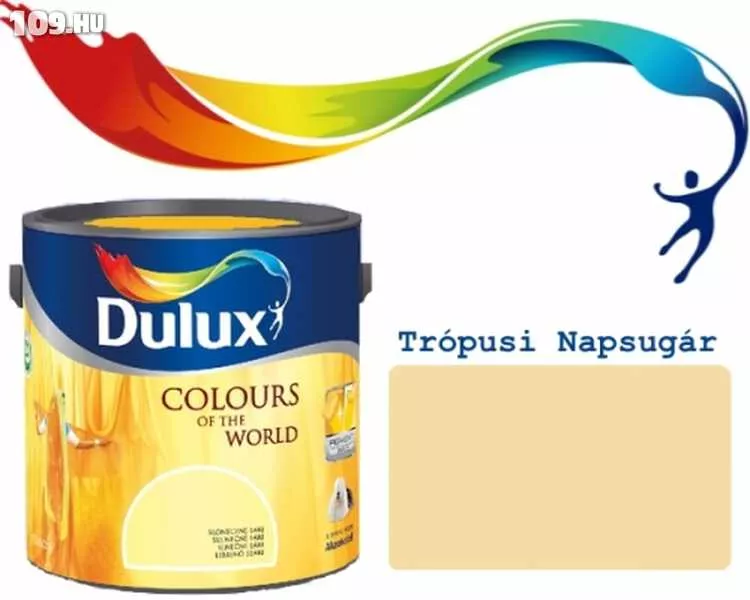 Dulux Világ Színei 15 Trópusi napsugár 5l fal- és mennyezetfesték