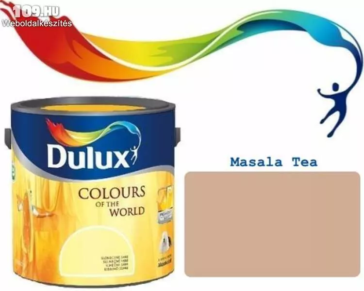 Dulux Világ Színei 11 Masala tea 2,5l fal- és mennyezetfesték