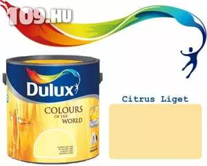 Dulux Világ Szinei 16 Citrus liget 5l fal- és mennyezetfesték